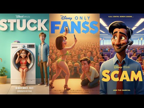 Cursed sora 2 AI Disney Trailers P.2