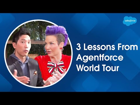 3 Lessons from the Agentforce World Tour NYC 2025 Main Keynote | Salesforce