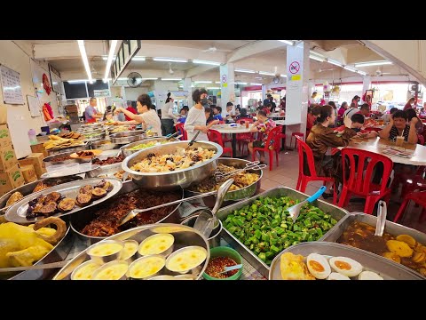 吉隆坡安邦，老百姓的茶餐室美食，古早味，福建面，咖喱雲吞面，蝦滑，叉燒飯，燒鴨飯，雜菜飯/安邦太子園/吉隆坡美食#馬來西亞美食#美食vlog