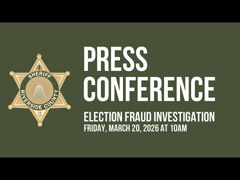 Election Fraud Investigation Press Conference