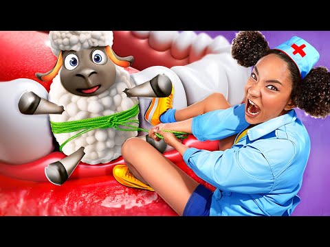 مستشفي أماندا المغامرة و وولي! أبتكارات حياة للأهالي لازم تجربوها الدكتور الطيب مقابل الدكتور الشرير