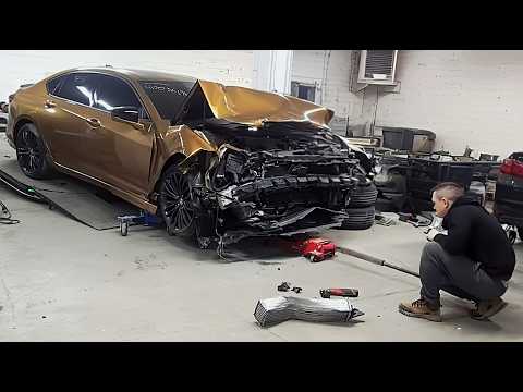 Only 300 in the World! 2023 Acura TLX Type-S CRASHED & DESTROYED!
