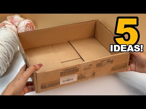 BETTER THAN THE STORE!😍 5 CHIC HOME DECOR IDEAS FROM ORDINARY MATERIALS! DIY