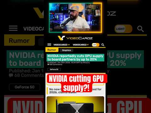 NVIDIA Cutting GPU Supply?