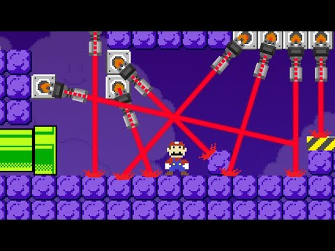 Level UP: Mario vs the Laser Beams Maze