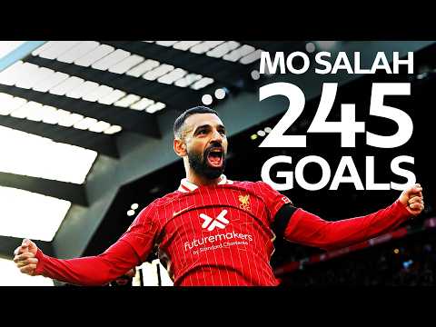 All 245 Mo Salah Goals Scored For Liverpool in the Premier League, Champions League and more!