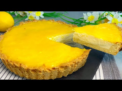 Буквально Тает во рту🍋Творожный пирог с Лимонным кремом Который Тает во Рту!Просто и очень вкусно!