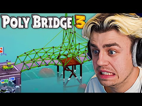 Papaplatte spielt Poly Bridge 3 mit Faister und nooreax
