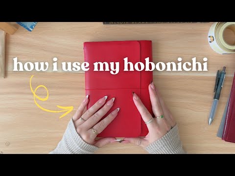 How I Use the Hobonichi Cousin ✨ 1 Month in My Planner 