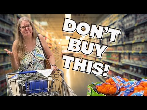 Cut Grocery Bills in Half!//30 Things to STOP Buying