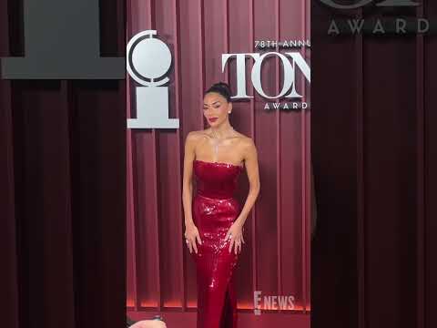 She’s a ⭐️. Nicole Scherzinger has arrived to the #TonyAwards.