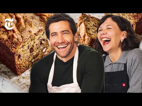 Maggie and Jake Gyllenhaal Share Their Family Banana Bread Recipe | NYT Cooking