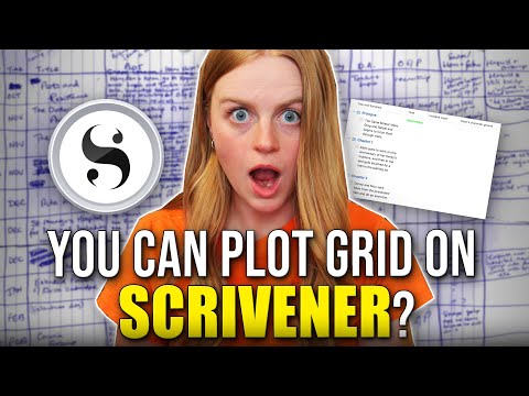 How to Create a PLOT GRID on Scrivener (Tutorial)