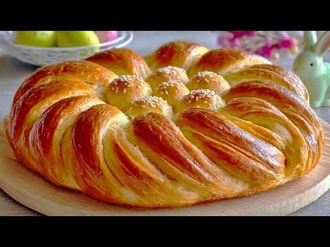 Bake an Easter cake from yeast dough! Easy Easter recipes!