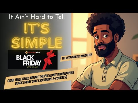 Grab These DEALS Before They’re GONE! WarriorPlus Black Friday Sale (Software & Courses)