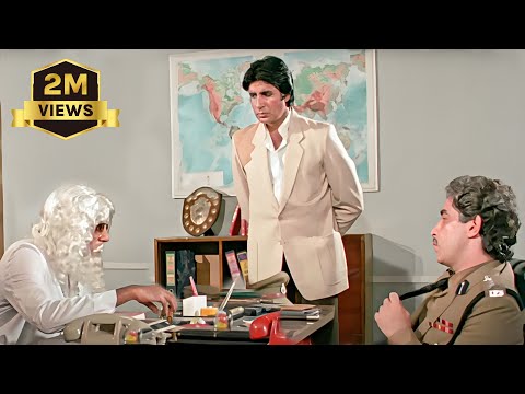 विजय ने अपनी चालाकी दिखाई | Amitabh Bachchan | Sridevi | Hindi Movie | Aakhree Raasta