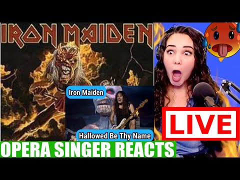 🔥Opera Singer reacts to Iron Maiden: Hallowed Be Thy Name 🤘😜🤘