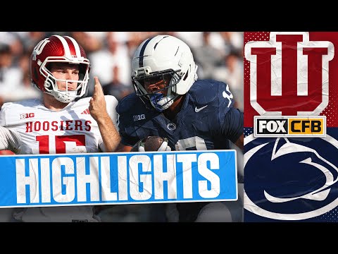 No. 2 Indiana Hoosiers vs. Penn State Nittany Lions Highlights | FOX College Football