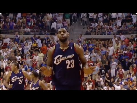 LeBron James Scores 25 Straight in Double OT Win Over Pistons (2007 Playoffs - HD)
