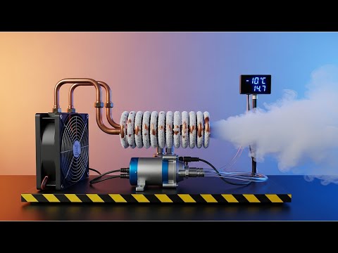 DIY  Mini Air Conditioner with Fan – Cools Instantly Like a Real AC