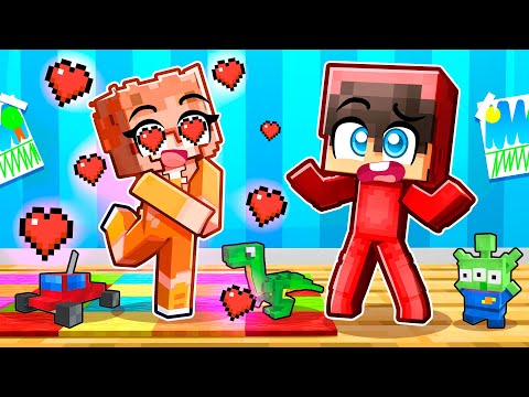 BABY CASH and BABY MIA are in LOVE (Minecraft)