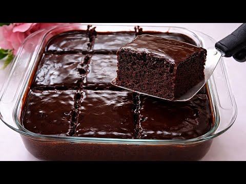 This is the moistest CHOCOLATE CAKE you’ll ever make (secret ingredient) why is this not viral yet?