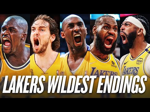 The Lakers WILDEST Endings of the Last 25 Years!