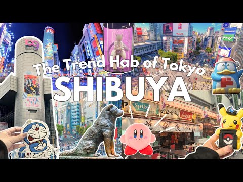 【Shibuya Tokyo】Solo Shopping Night in Shibuya — Tokyo’s Trendiest District 🩵