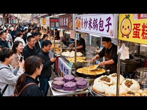 A collection of Shandong's internet-famous food streets and locals' favorite morning markets!