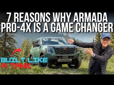 7 REASONS WHY THE NISSAN ARMADA PRO-4X IS A GAME CHANGER // ENGINEER LOVES THE NEW ARMADA PRO-4X