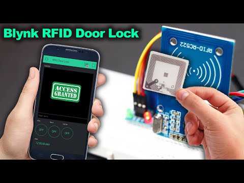 ESP8266 Blynk RFID Door Lock Access Control System