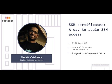 SSH Certificates: a way to scale SSH access