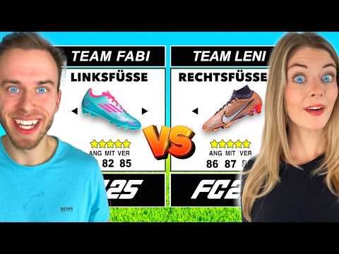 FC Fabiano vs FC Leni - ABER LINKSFÜßE vs RECHTSFÜßE! 👀⚽️