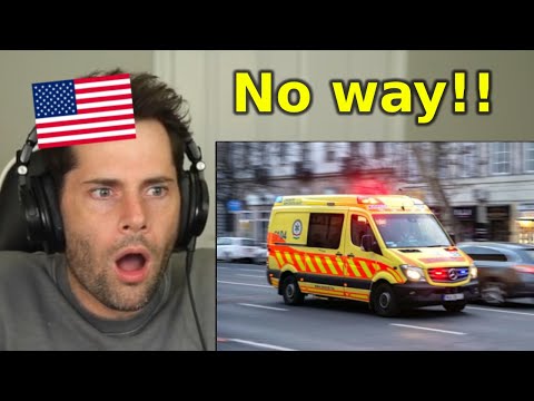 American Reacts to INCREDIBLE Ambulance Driving in Europe