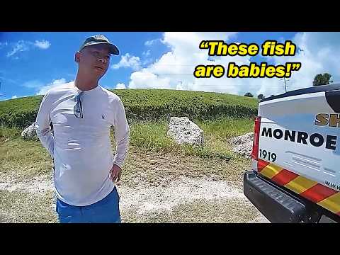 He Was Caught With BABY Snapper - Florida Keys