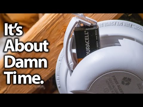 Replacing my Fire Alarm Batteries (Before I Lose My Mind)