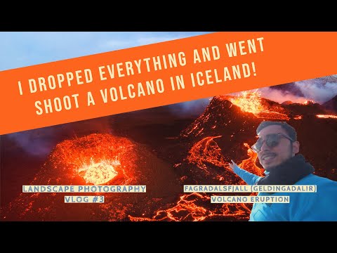 I Dropped Everything & Went to Shoot a VOLCANO in ICELAND! - [SUB ENG/ITA] - Fagradalsfjall, Iceland