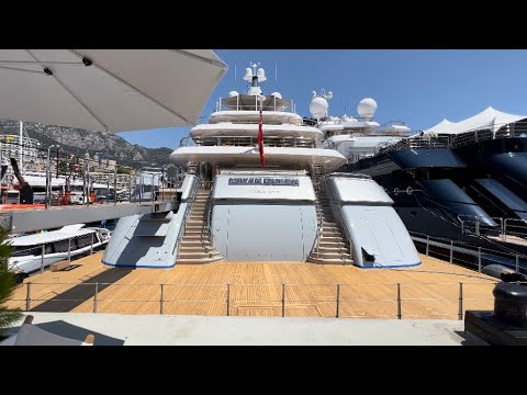 ⁠MONACO GRAND PRIX 2023 • SATURDAY WALKING TOUR • MONACO PORT HERCULES @emman25MC