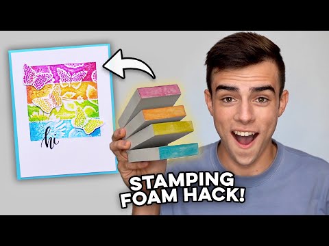 You NEED To Try This Stamping Foam Technique!