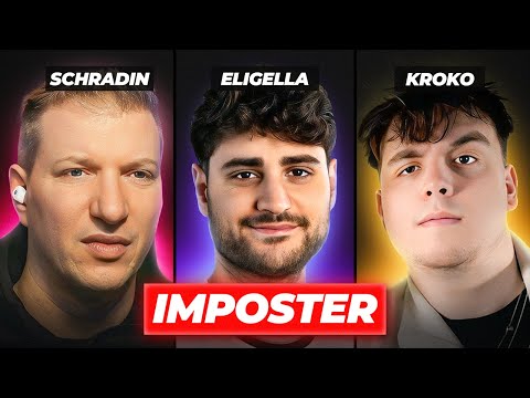 STREAMER IMPOSTER!🤥 mit Eli, Schradin, Mert, Kroko,...