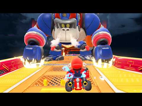 Mario Kart World - DK Spaceport (Full Race Gameplay)