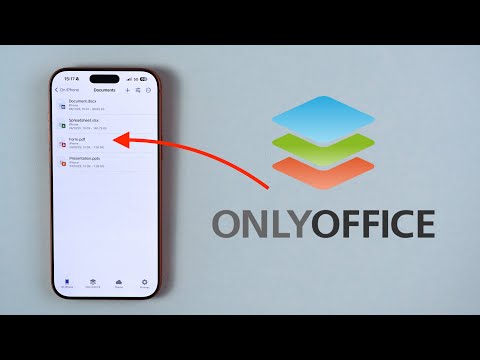 How To Use a FREE Document Manager (Office Suite) on iPhone with AI!