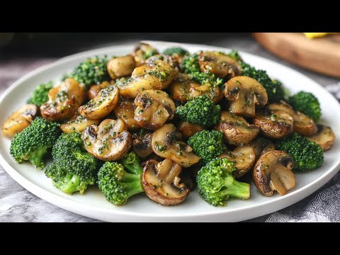 Pilze mit Knoblauch – leckerer als Fleisch! Das beste Pfannenrezept