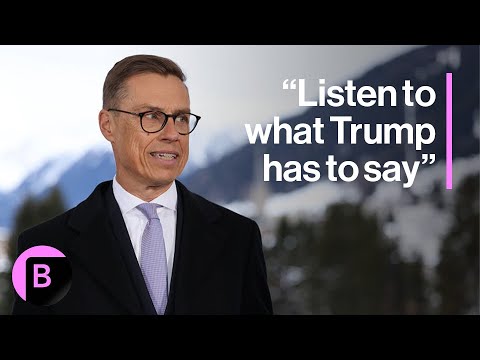 Finland President Stubb Says Listen to What Trump Has to Say