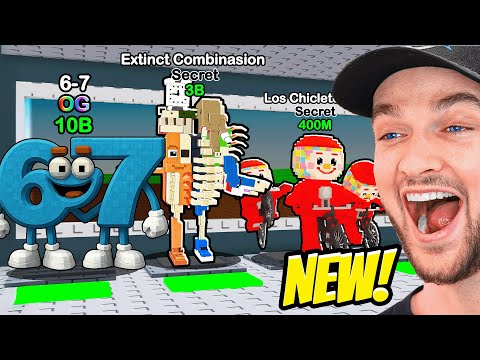 Stealing ALL *NEW* Steal a BRAINROTS! (Extinct Update)