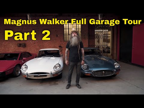 FIRST EVER MAGNUS WALKER FULL PORSCHE GARAGE TOUR | TRANSAXLE