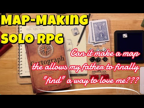 Cartograph: Solo Map-Making RPG - Can this break the Man Alone "Journaling RPG" Curse?!
