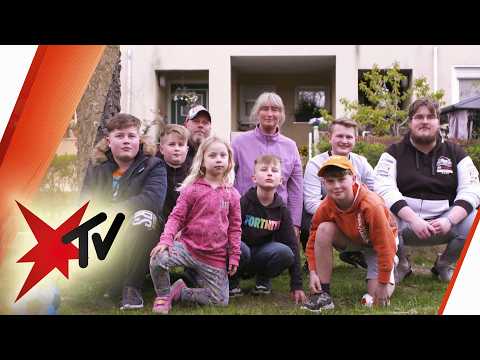 Alleinerziehend mit 8 Kindern: Großfamilie Brauer | stern TV