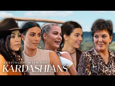 Kris Jenner Tries To Resolve Kardashian Sister Drama With A Family Trip To Wyoming | KUWTK | E!