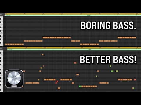 Improve your BASS LINES with this SESSION BASS trick! (Logic Pro 11)